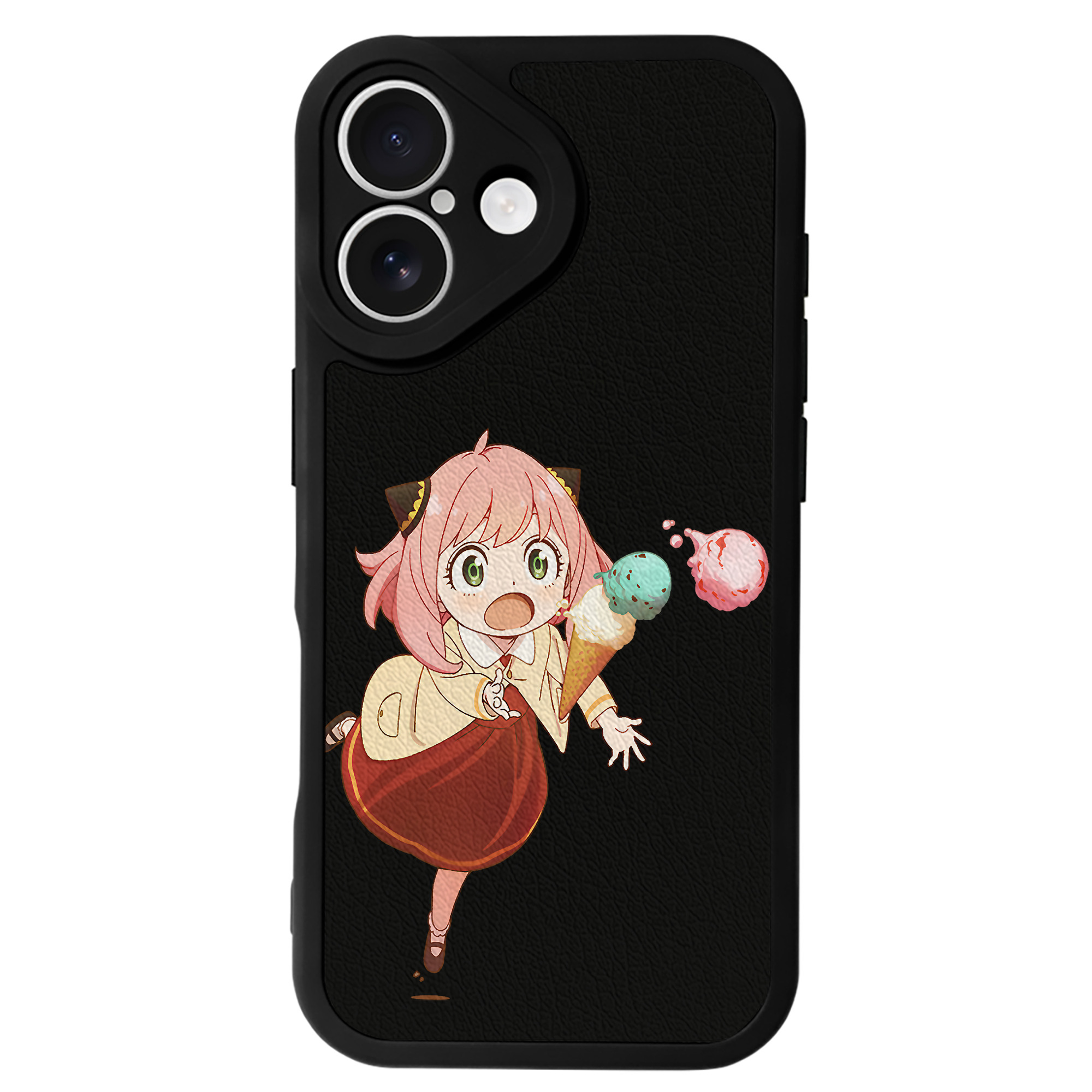 （画像用） SPY×FAMILY间谍家家酒 【iPhone 16シリーズ対応】シリコンスマホケース（レザー調） 材質：シリコン